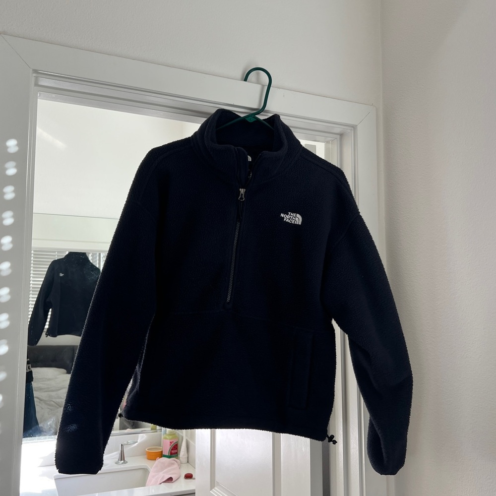 north face quarter zip fleece